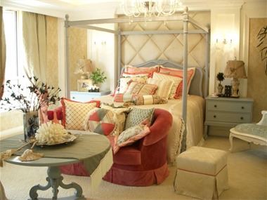 美式奢华风格设计案例卧室