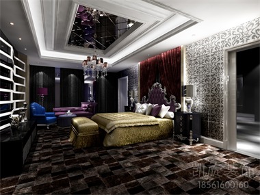 欧式客厅非常需要用家具和软装饰来营造整体效果。深色