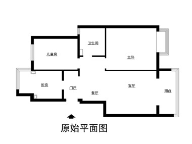 業(yè)主是兩位較年輕夫妻，家中常住老人，要求設(shè)計(jì)的氛圍