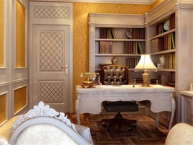 设计理念：本案是一个三室两厅的案例，设计风格为简欧