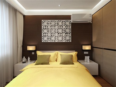105平现代简约风格家装案例图卧室