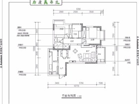 言正設(shè)計||始于單影，終于情悅平面圖