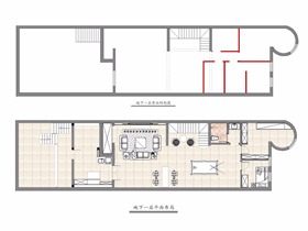 内涵中的跳跃平面图