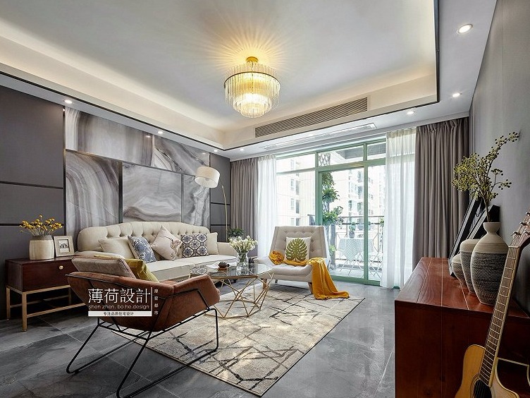 深圳128㎡现代摩登住宅，现代与古典的完美融合！