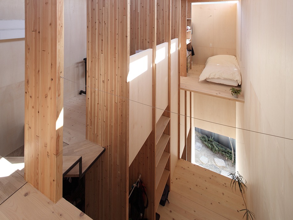 日本T住宅，T型結構帶來的自由空間
